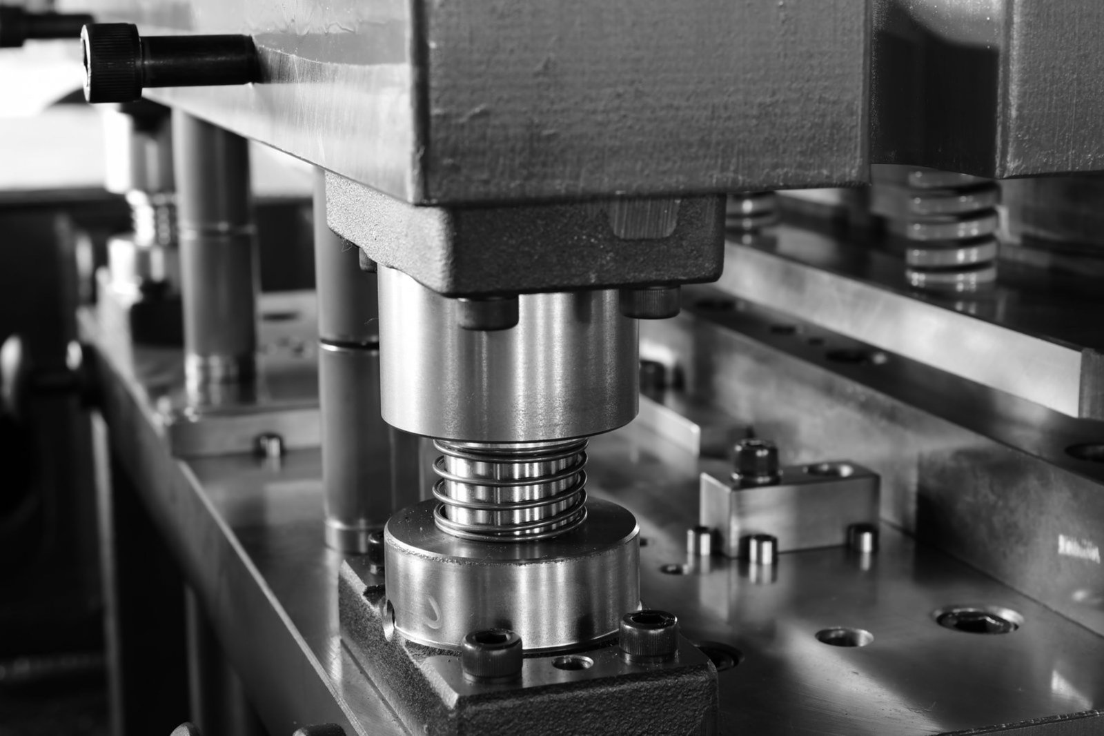 Tooling preparation stage of the metal stamping production process