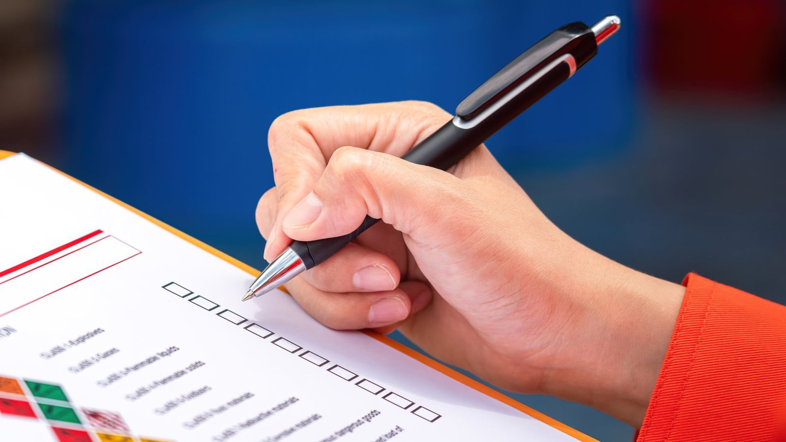 Approved sample part with sign-off documentation