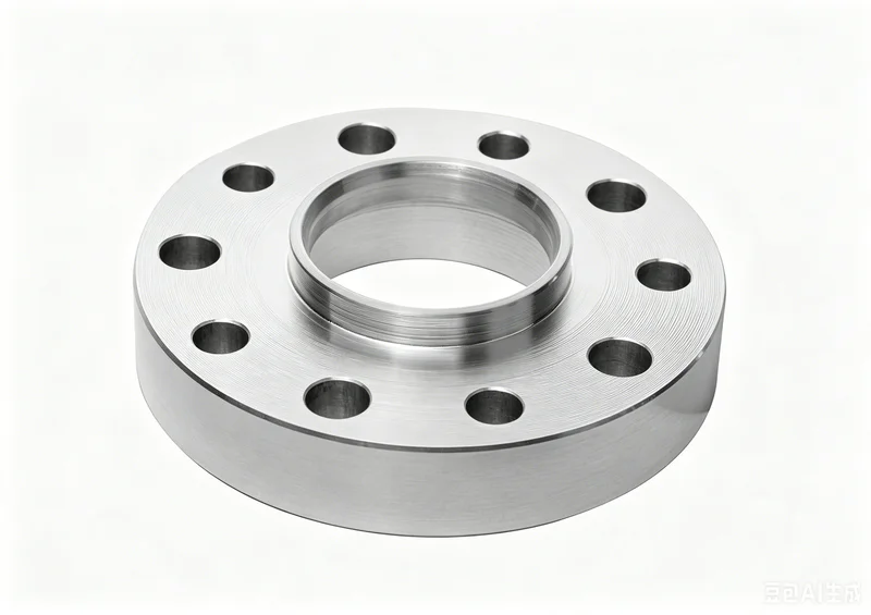 Brushed finish machined metal part