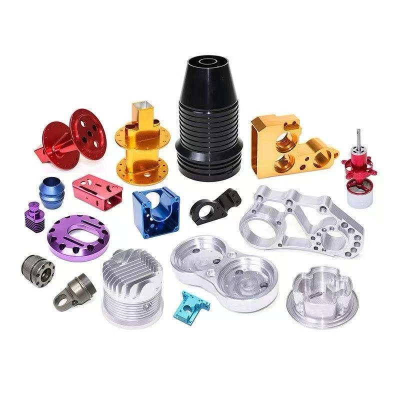 Custom CNC machined metal parts produced from customer drawings