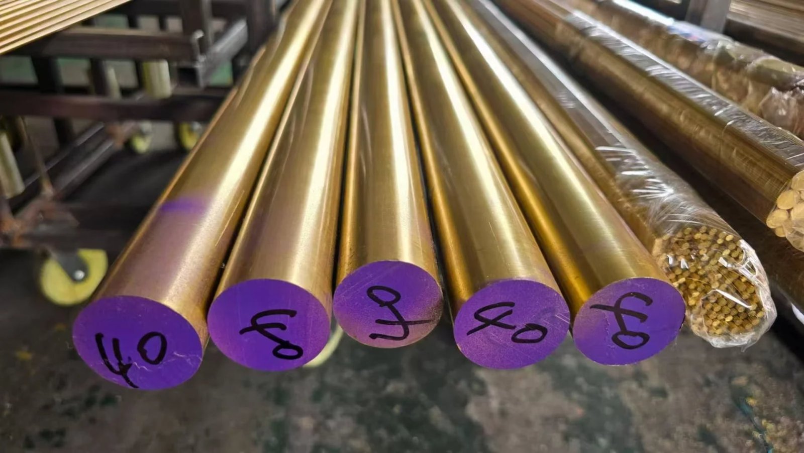 Copper conductive machined components