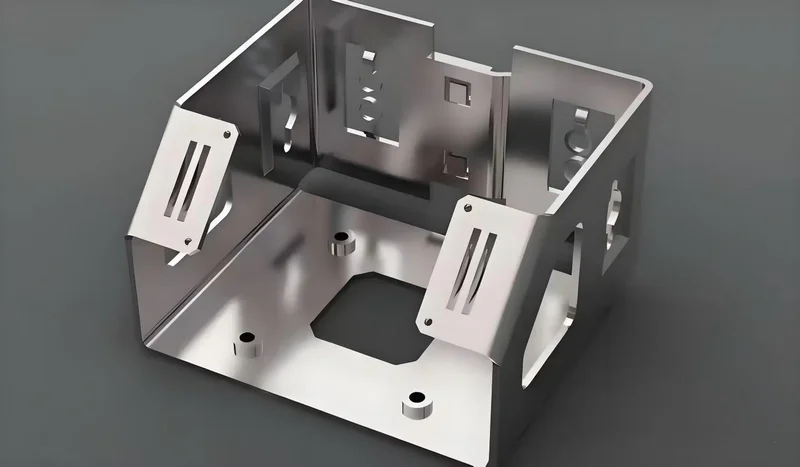 Custom metal stamping parts produced from buyer drawings at HONGYI's China factory