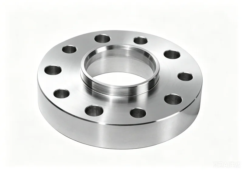 Polished machined metal part