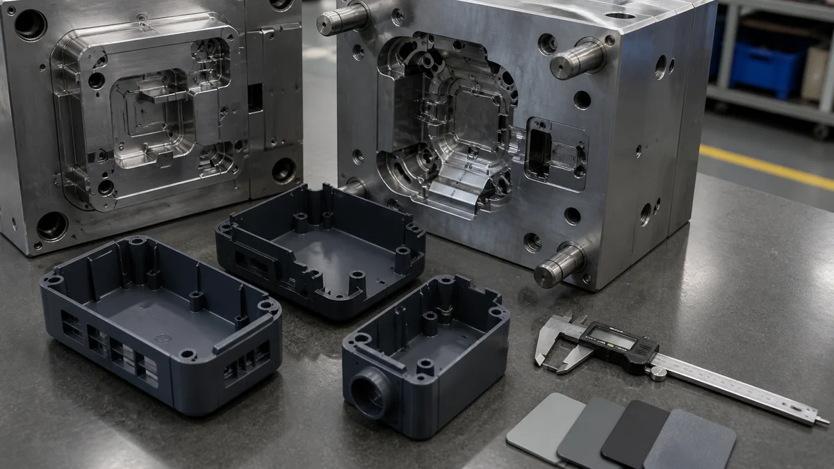How Should You Specify Parting Lines, Ejector Marks, and Gate Vestiges?