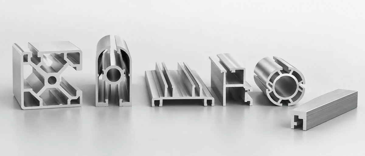 Custom aluminum extrusion profiles and cut lengths
