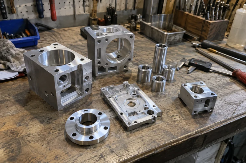 A CNC milled housing