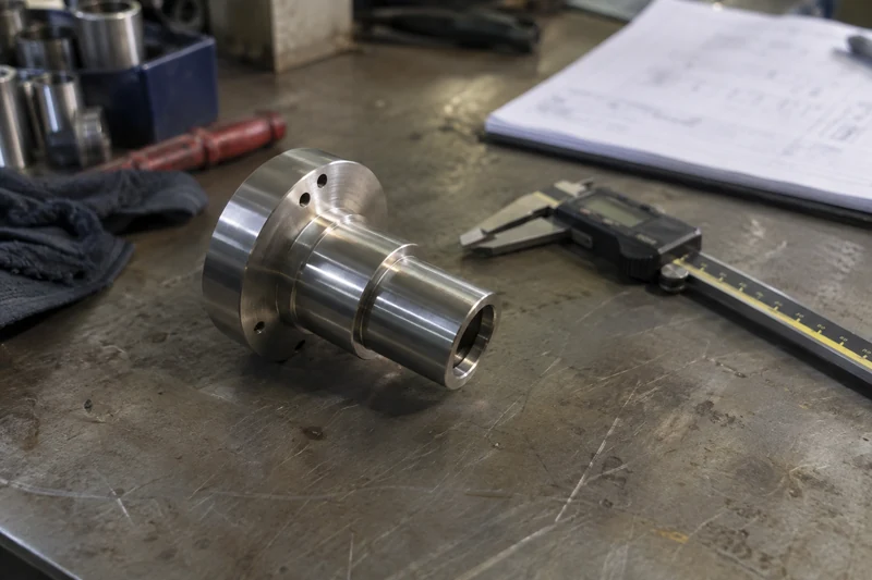 An inspected turned part and record