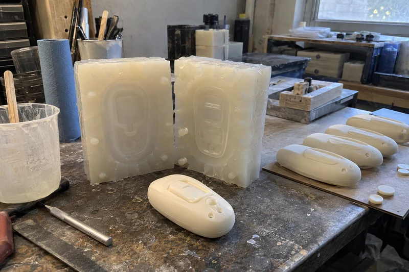 A resin copy used in an appearance review