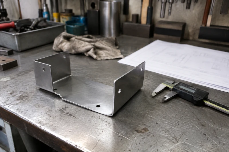 A first-off bent part