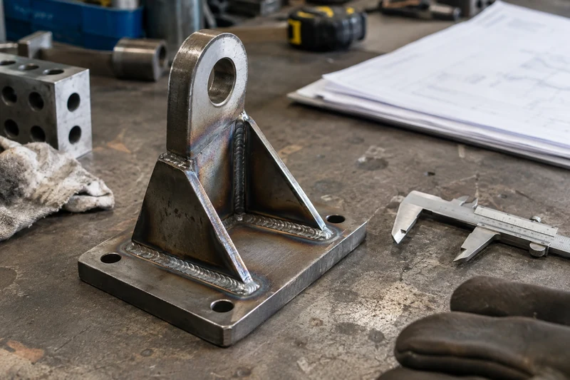 Welded part dimensional results