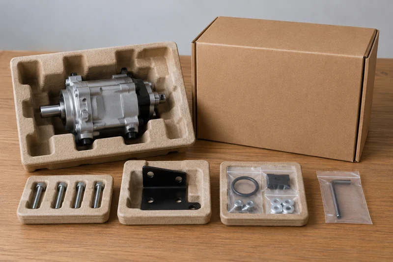 Packed subassembly and its accessories